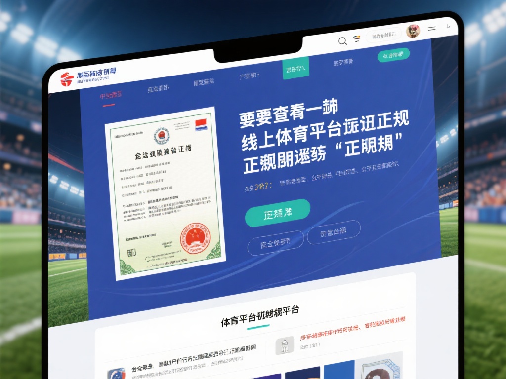 要判断一个线上体育平台是否正规，首先需要明确“正规