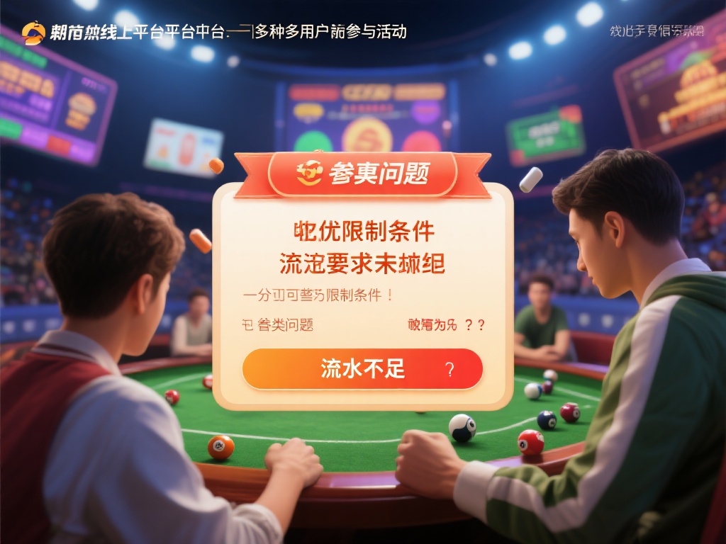 在如今的线上娱乐平台中，许多用户在参与活动或申请优