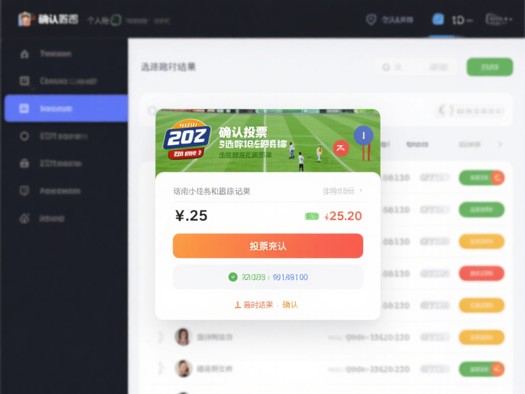 确认投注与跟踪结果
选定投注项目后，输入投注金额
