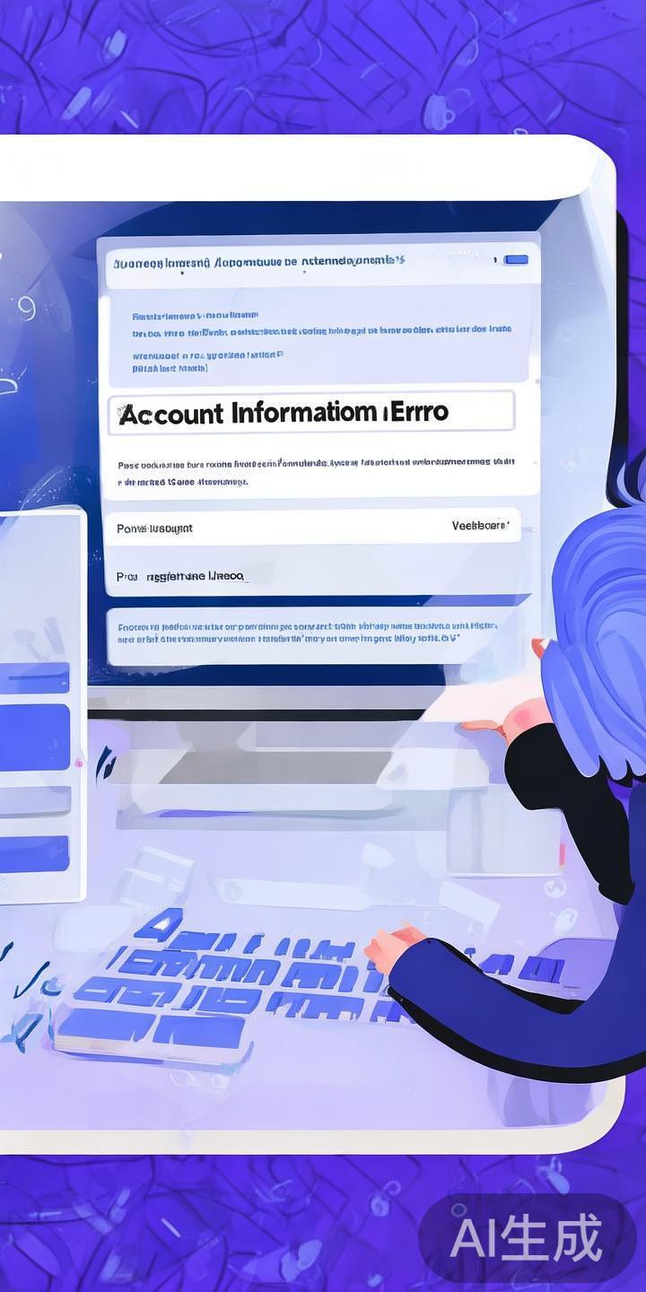 2.&nbsp;账号信息填写错误或不符合规范
填写的注册资